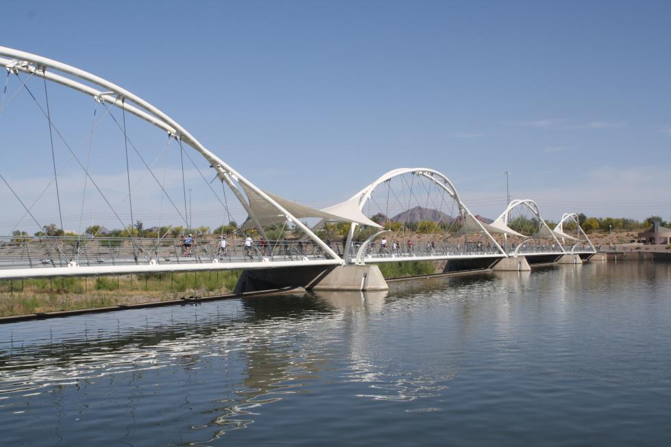 Town lake bridge