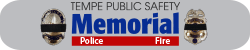 Tempe Public Safety Memorial logo and link to this site