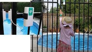 Pool gate alarm