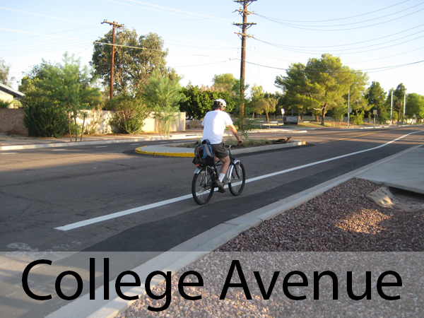 College Ave Streetscape