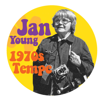 Jan Young exhibit logo