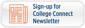 College Connect Newsletter Button