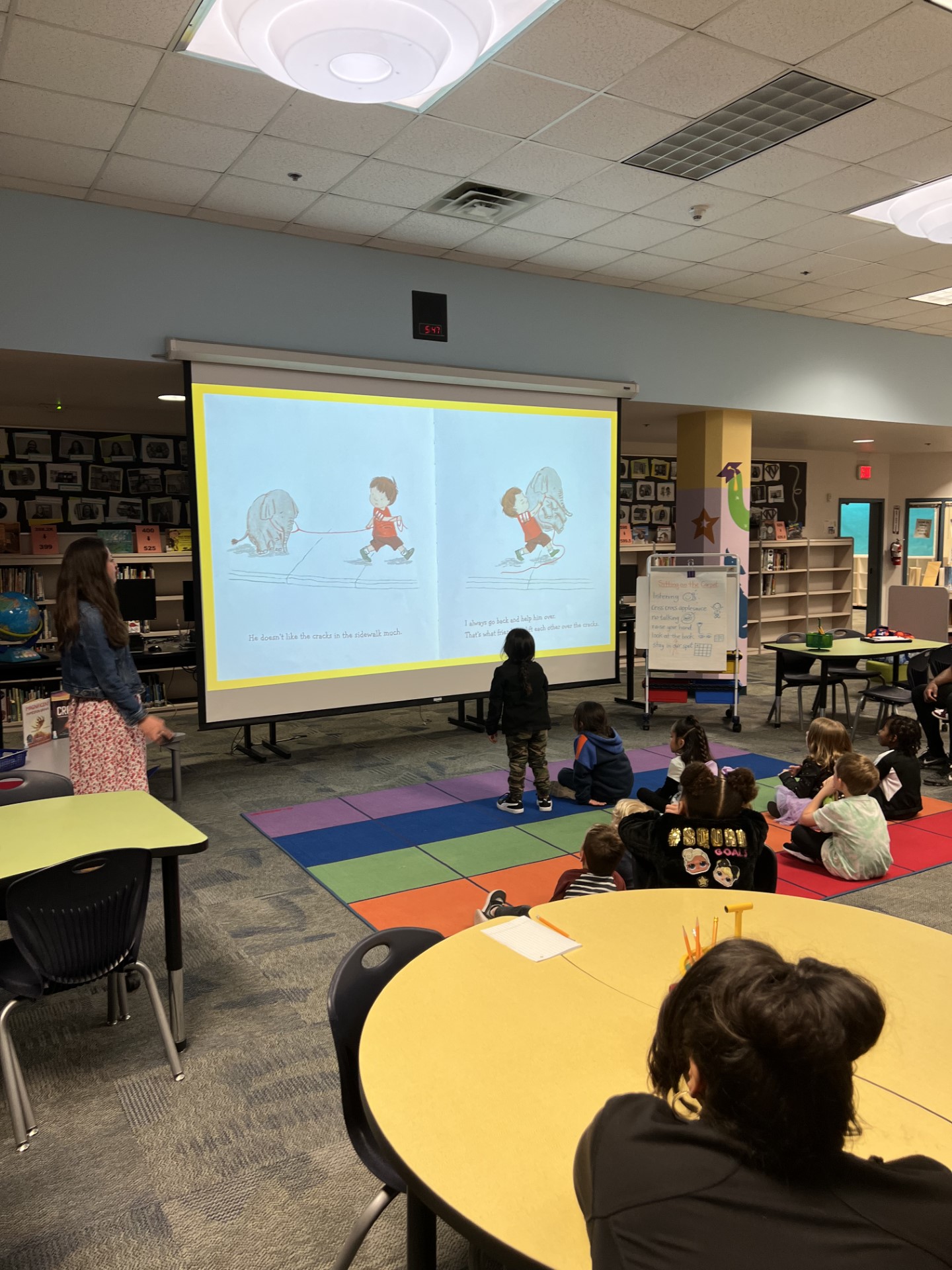 ninos, literacy night, Feb 2023