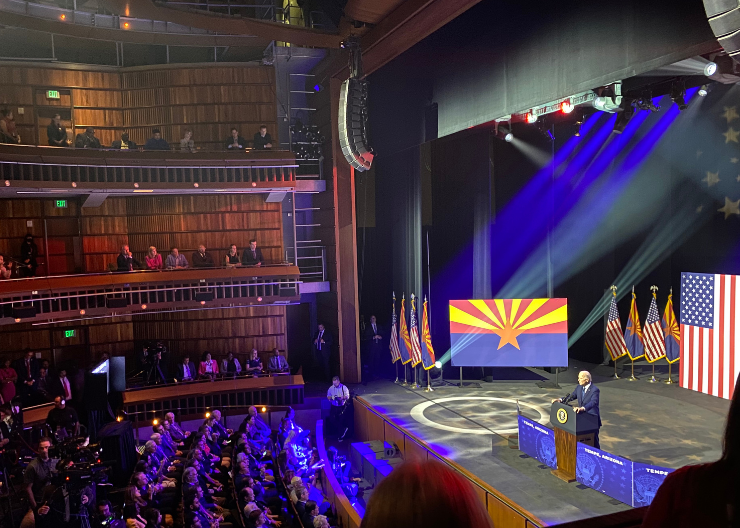 President Biden visits Tempe