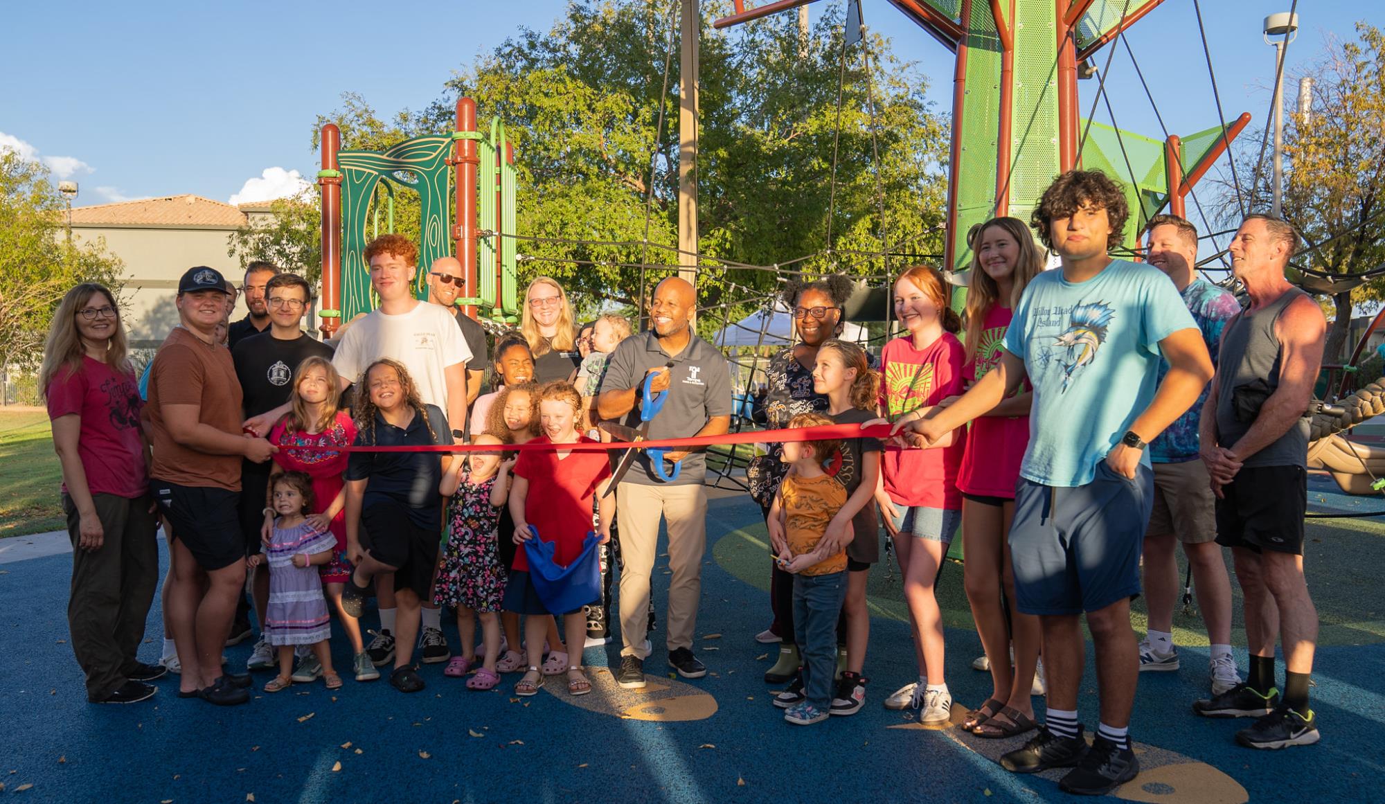 Ribbon cutting