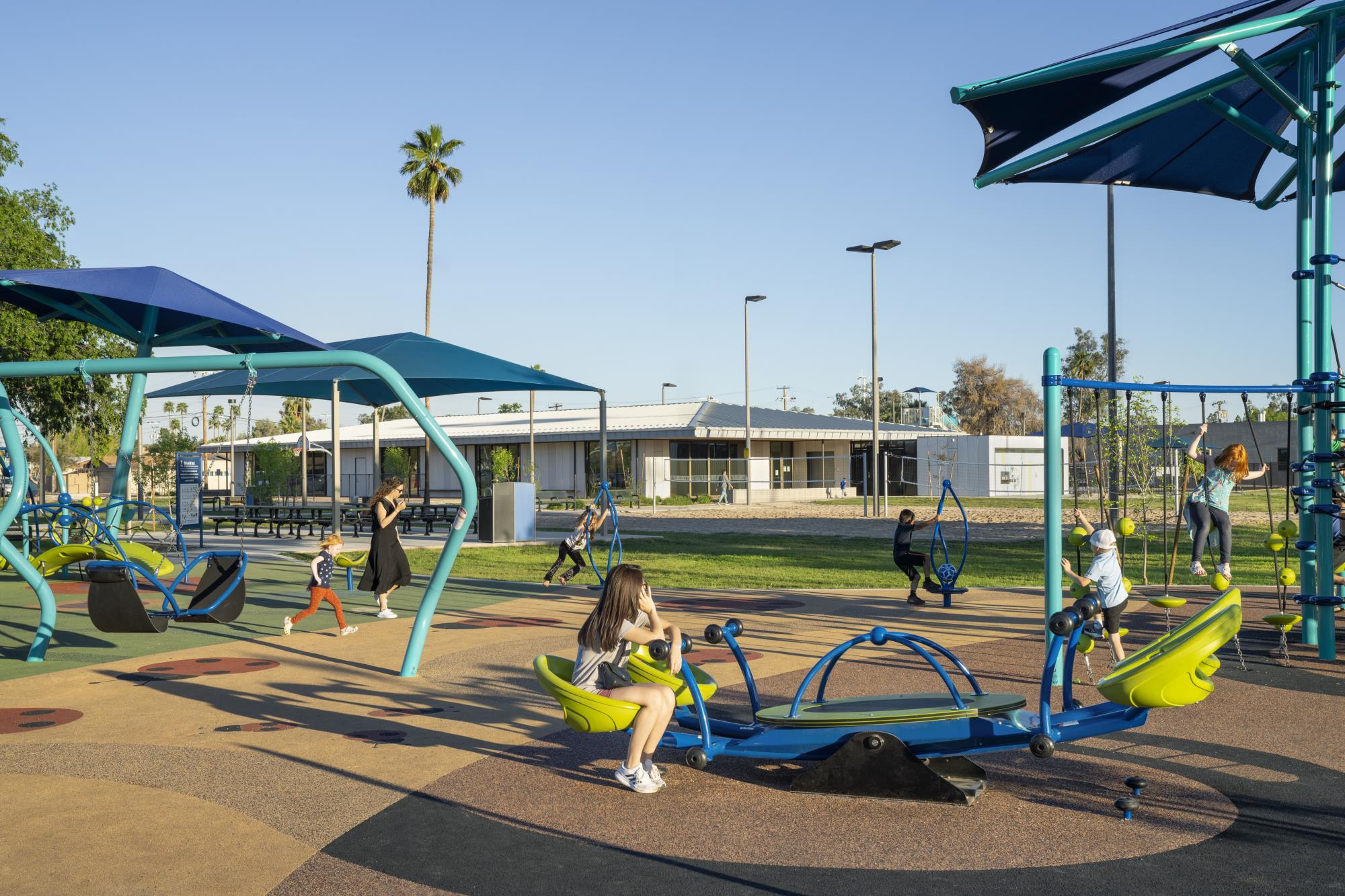 Image of children on a teeter totter